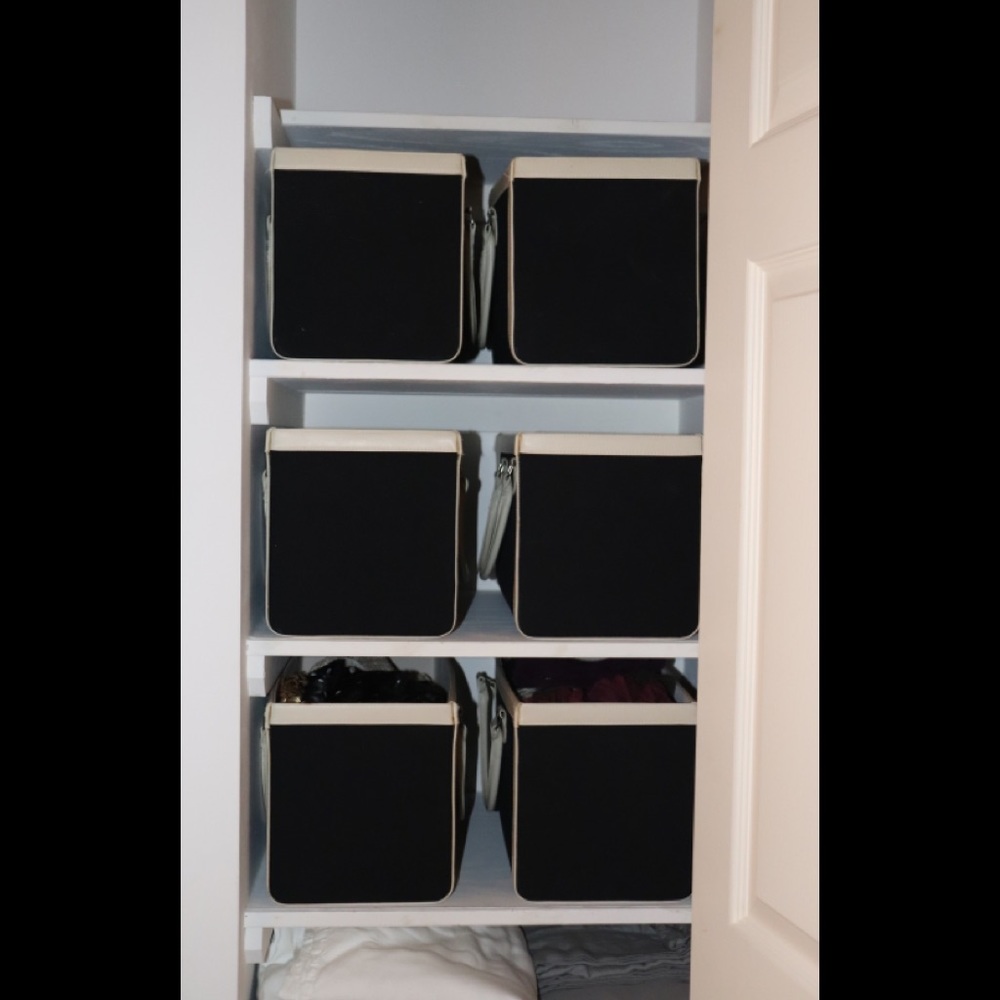 DOUBLE HANDLED CANVAS COVERED STORAGE BINS - Picture 10 of 10